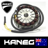 Ducati 851, 888 Alternator & Stator complete. Genuine New OEM Part 26440091A. Shipping included