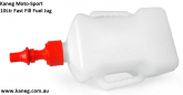 10 Litre Race Rapid Fill Fuel Jug, Kaneg Fast Fill.