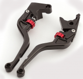 Triumph Daytona 675R 2011 - 2015 - Roller Click Tension Adjustable Clutch and Brake lever - post included