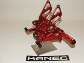 Ducati 848 Red Rearsets